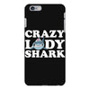 crazy lady shark iPhone 6 Plus/6s Plus Case