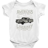 america's  highway Baby Onesie
