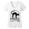 schrodinger cat Women's V-Neck T-Shirt
