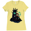 nuit bleue Ladies Fitted T-Shirt