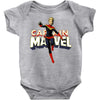 captain marvel 2 Baby Bodysuit