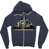 pokemon, gym, shirt, machop, machamp, machoke Zipper Hoodie
