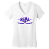 vatertag 2017 liebe papa1 Women's V-Neck T-Shirt