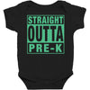 straight outta pre k Baby Bodysuit