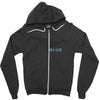 Whale Zipper Hoodie