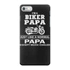 i'm a biker papa just like a normal papa except much cooler iPhone 7 Case