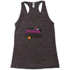 makeup to basketball Racerback Tank