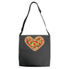 pizza lover Adjustable Strap Totes