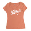 the darkness new Women's Triblend Scoop T-shirt