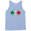 bat man mexican flag mexico logo Tank Top