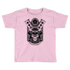 samurai skull Toddler T-shirt