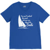 you cant control wind but V-Neck Tee