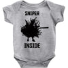 fortnite sniper inside Baby Bodysuit