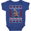 ugly sweater fight christmas t shirts Baby Bodysuit