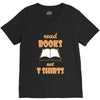 humor book t shirt V-Neck Tee