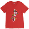 Pride Floral V-Neck Tee