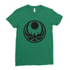 wing art Ladies Fitted T-Shirt