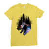 Mononoke Hime Ladies Fitted T-Shirt