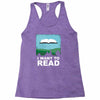 i want to read Racerback Tank