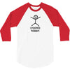 i pooped today 3/4 Sleeve Shirt