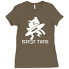 new ninja tune Ladies Fitted T-Shirt