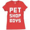 pet shop boy new Ladies Fitted T-Shirt