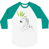 tribal parrot 3/4 Sleeve Shirt
