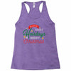 we wish you happy holidays &amp; merry christmas Racerback Tank