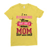 running mom Ladies Fitted T-Shirt