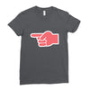 look late Ladies Fitted T-Shirt