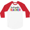 Kindergarten Teacher 3/4 Sleeve Shirt