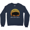 roam sweet roam slouchy Crewneck Sweatshirt