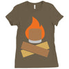 campfire tradition Ladies Fitted T-Shirt