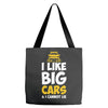 i like big monster cars Tote Bags