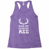 kiss my country ass Racerback Tank