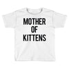 mother of kittens Toddler T-shirt