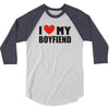 Gift For Girlfriend French Terry 3/4 Sleeve Shirt