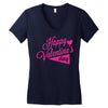 happy valentine's day Women's V-Neck T-Shirt