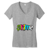 grİme musİc Women's V-Neck T-Shirt