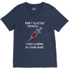 i was looking at your veins V-Neck Tee