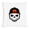 skull gaming Throw Pillow
