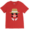minimal porco V-Neck Tee