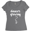 Dancer Growing Women's Triblend Scoop T-shirt