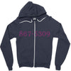 867 midnight Zipper Hoodie