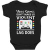 i love video games. Baby Bodysuit