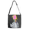 pop tart Adjustable Strap Totes