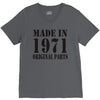 made in 1971 original parst V-Neck Tee