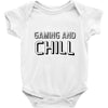 gaming and chill Baby Bodysuit