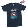 who loves husky Exclusive T-shirt