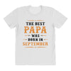The Best Papa Was Born In September All Over Women's T-shirt